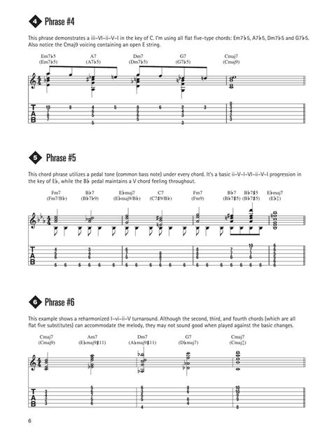 Chord-Melody Phrases For Guitar